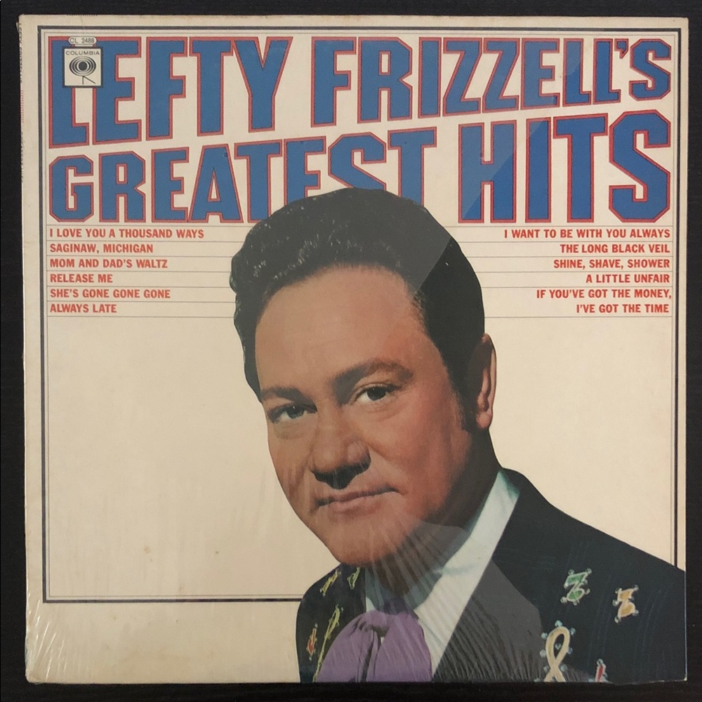 Lefty Frizell’s Greatest Hits Vinyl Lp Record Album
